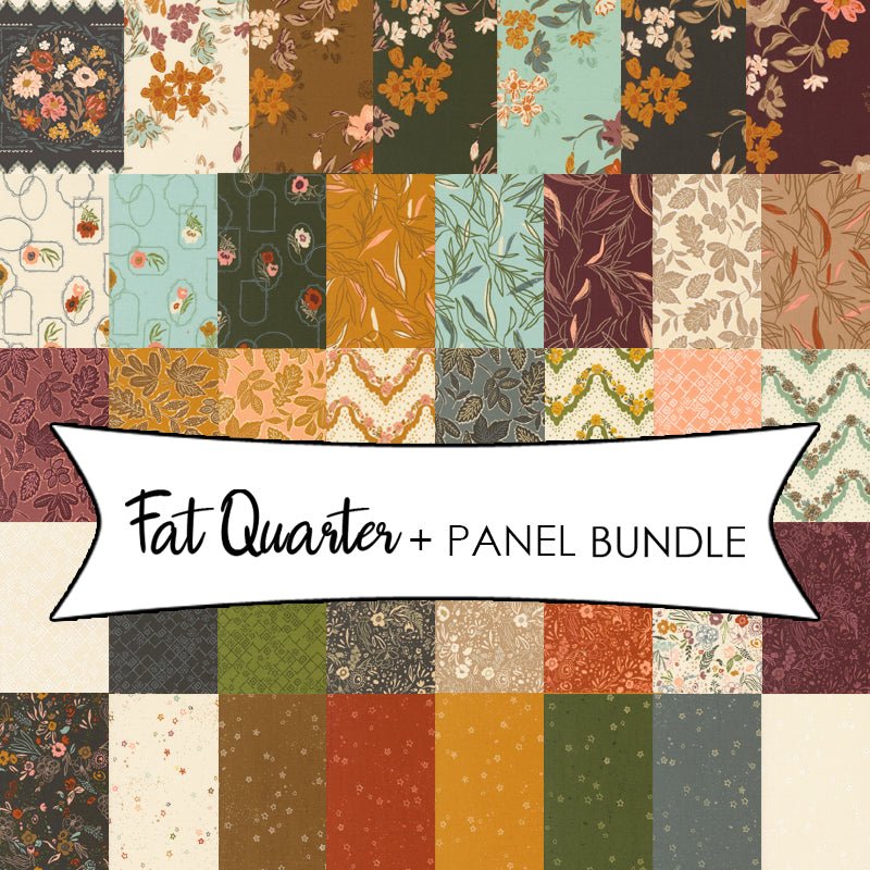 Foraged, Found, & Hand Me Down Fat Quarter + Panel Bundle - Moda from Fort Worth Fabric Studio
