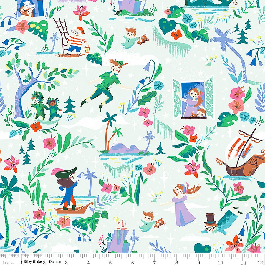 Forever Neverland Main Mist – Remnant 31" × 44"