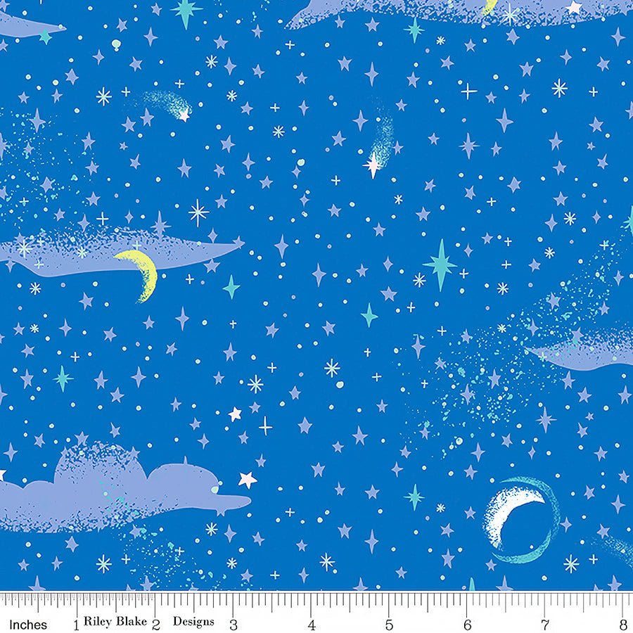 Forever Neverland Pixie Dust Sapphire – Remnant 11" × 44"