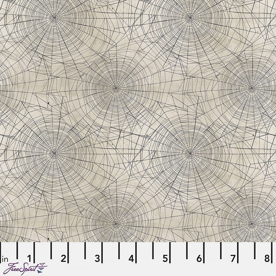 Foundations Cobwebs Neutral – Remnant 60″ × 44″ - Free Spirit from Fort Worth Fabric Studio