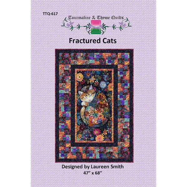 Fractured Calico Quilt Pattern by Tourmaline & Thyme - Tourmaline & Thyme Quilts from Fort Worth Fabric Studio