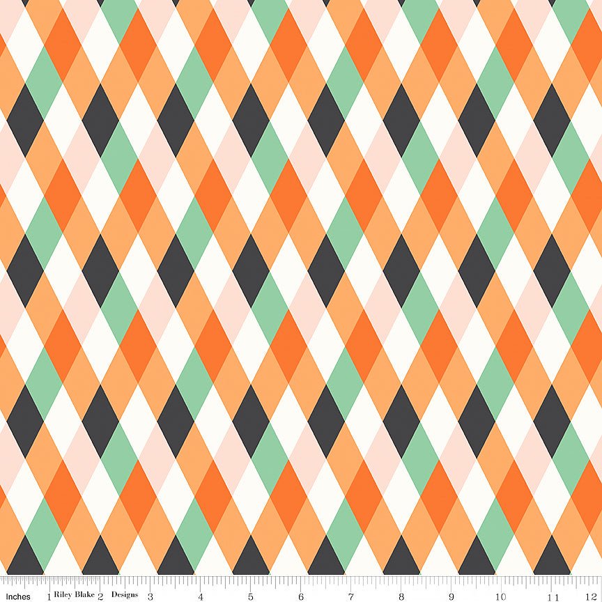 Frank & Friends Diamonds Multi – Remnant 36″ × 44″