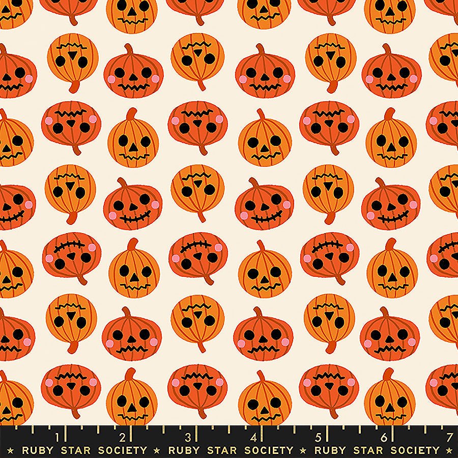 Freaky Familiars Jack O Lanterns Orange – Remnant 11" × 44"