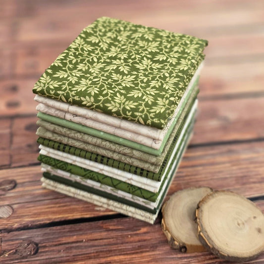 Fredericksburg Sunday House– FWFS Exclusive 10 Piece Fat Quarter Bundle - Fort Worth Fabric Studio from Fort Worth Fabric Studio