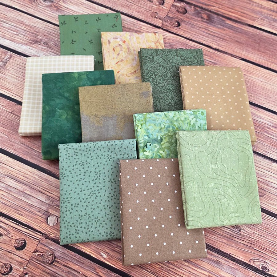 Fredericksburg Sunday House– FWFS Exclusive 11 Piece Fat Quarter Bundle - Fort Worth Fabric Studio from Fort Worth Fabric Studio