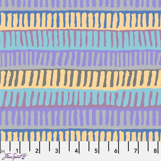Free Spirit Kaffe Fassett Collective Zipper Stripe Neutral 1 Yard Cut - Free Spirit from Fort Worth Fabric Studio