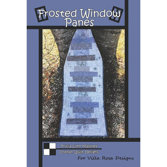 Frosted Window Panes Table Runner Pattern PDF Download - Villa Rosa Designs from Fort Worth Fabric Studio