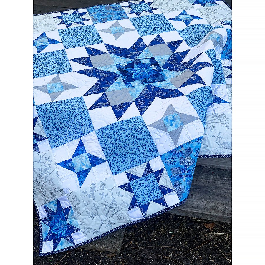 Frozen Memories Quilt Pattern PDF Download - Fort Worth Fabric Studio from Fort Worth Fabric Studio