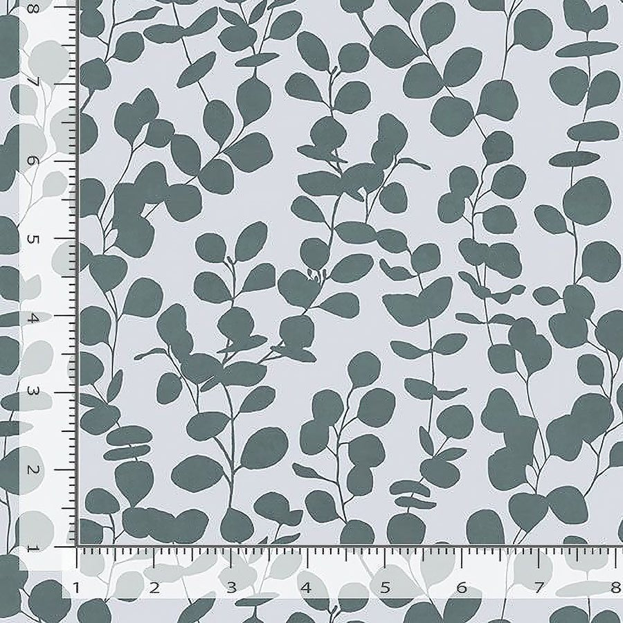 Full Moon Eucalyptus Mist – Remnant 16″ × 44″ - Dear Stella from Fort Worth Fabric Studio