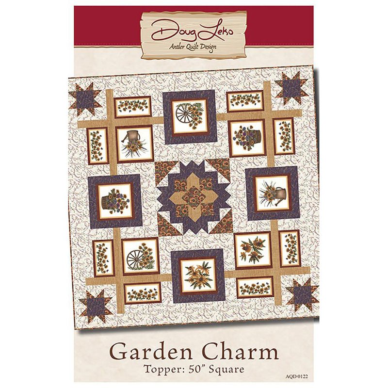 Garden Charm Quilt Pattern by Antler Quilt Design - Antler Quilt Design from Fort Worth Fabric Studio