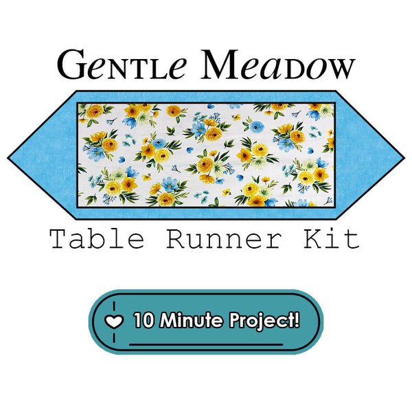 Gentle Meadow 10 Minute Table Runner Kit Wilmington - Wilmington Prints from Fort Worth Fabric Studio