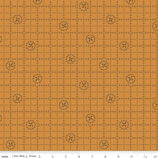 Gentler Times Delicate Butterscotch - Riley Blake from Fort Worth Fabric Studio