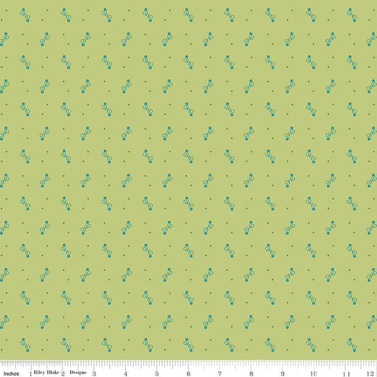 Gentler Times Ditty Lettuce - Riley Blake from Fort Worth Fabric Studio