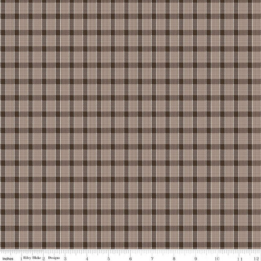 Gentler Times Whippersnapper Raisin - Riley Blake from Fort Worth Fabric Studio