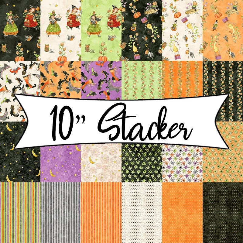 Ghoul Friends 10" Stacker - Riley Blake from Fort Worth Fabric Studio