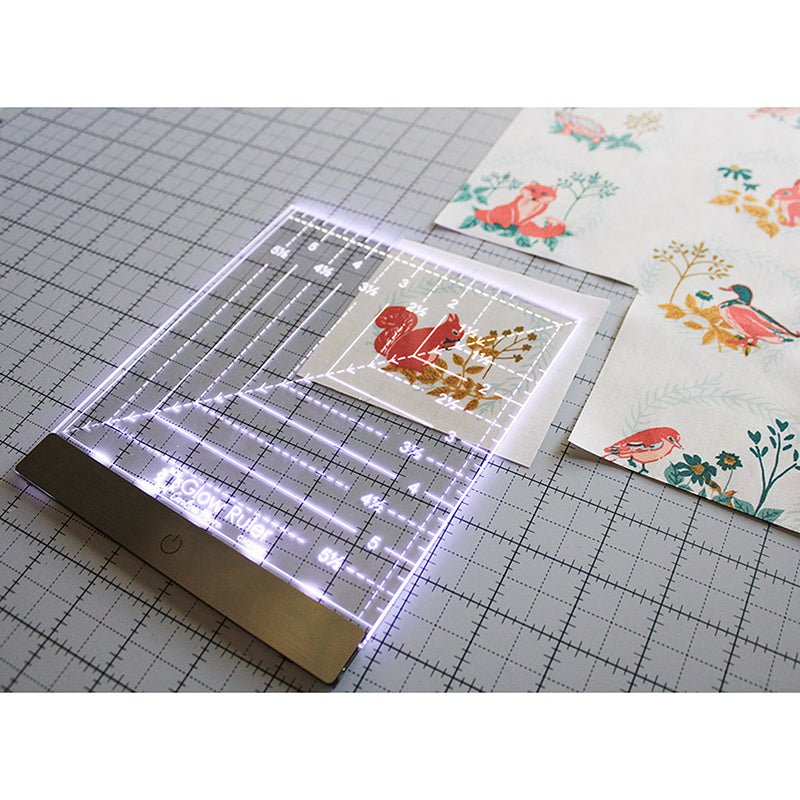 Glow Ruler™ from Carolina Moore - Carolina Moore from Fort Worth Fabric Studio