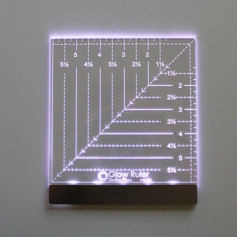 Glow Ruler™ from Carolina Moore - Carolina Moore from Fort Worth Fabric Studio