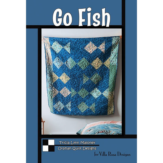 Go Fish Quilt Pattern PDF Download Pattern PDF by Villa Rosa Designs
