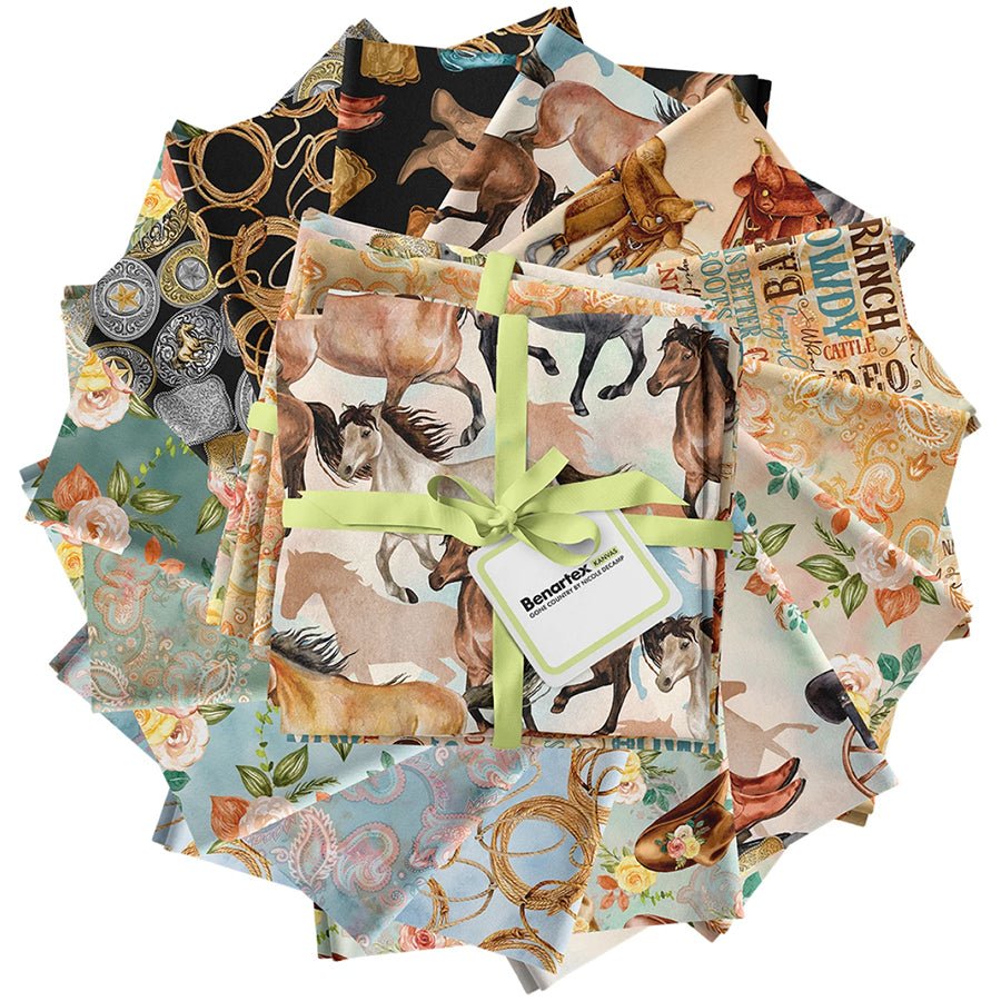 Gone Country Fat Quarter Bundle - Benartex from Fort Worth Fabric Studio