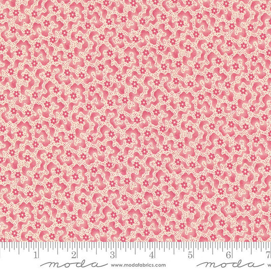 Goodnight Irene Floral Ripples Carnation - Moda from Fort Worth Fabric Studio