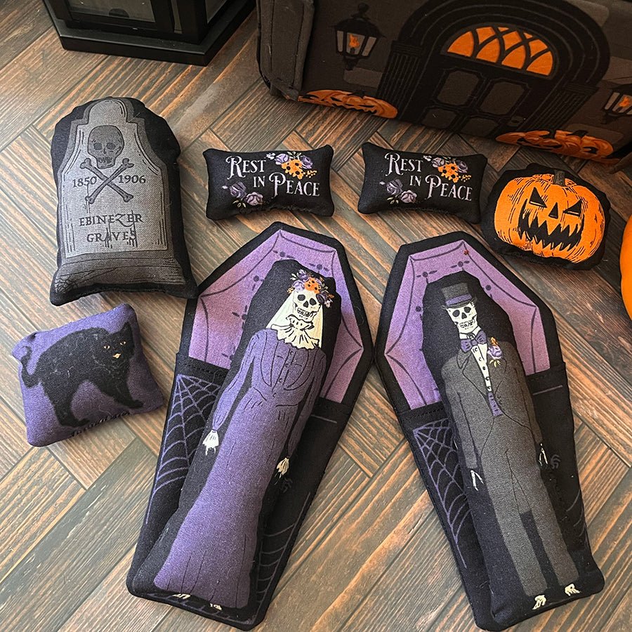 Gothic Haunt 36" X 60" Haunted House Panel Multi - Moda from Fort Worth Fabric Studio