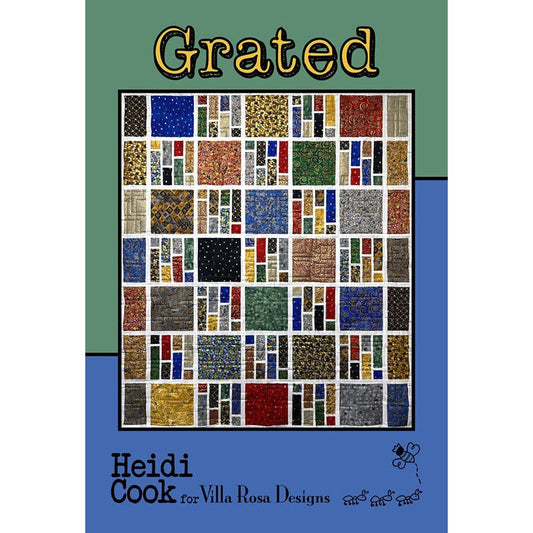 Grated Quilt Pattern PDF Download - Villa Rosa Designs from Fort Worth Fabric Studio