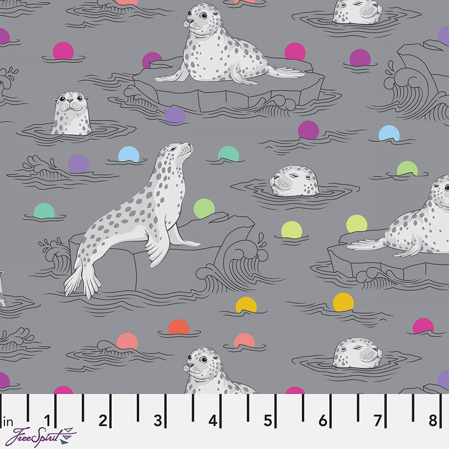 Graywork Seal the Deal Shadow – Remnant 80″ × 44″ - Free Spirit from Fort Worth Fabric Studio