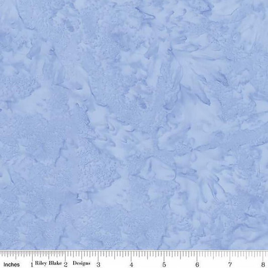 Hand - Dyes Batiks Light Cornflower - Riley Blake from Fort Worth Fabric Studio