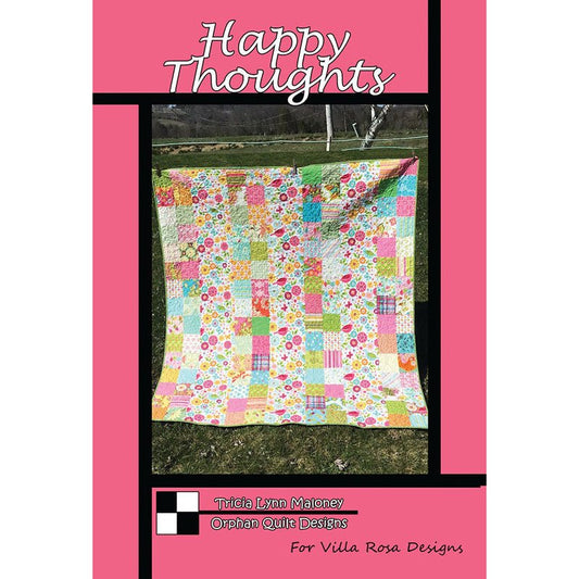 Happy Thoughts Quilt Pattern PDF Download - Villa Rosa Designs from Fort Worth Fabric Studio