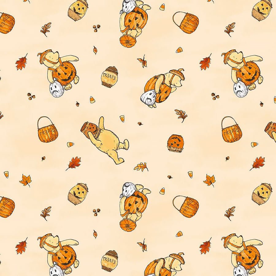 Haunted Acre Wood Bears Yellow – Remnant 30″ × 44″