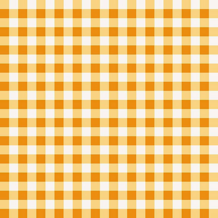 Haunted Acre Wood Check Yellow – Remnant 40″ × 44″
