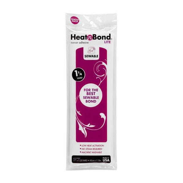 Heat n Bond Lite Sewable Iron - On Adhesive - Therm O Web from Fort Worth Fabric Studio