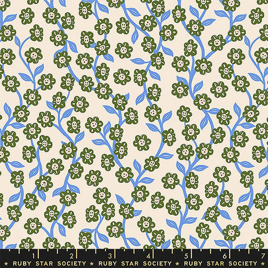 Hello Alice Chatty Florals Shell - Ruby Star Society from Fort Worth Fabric Studio