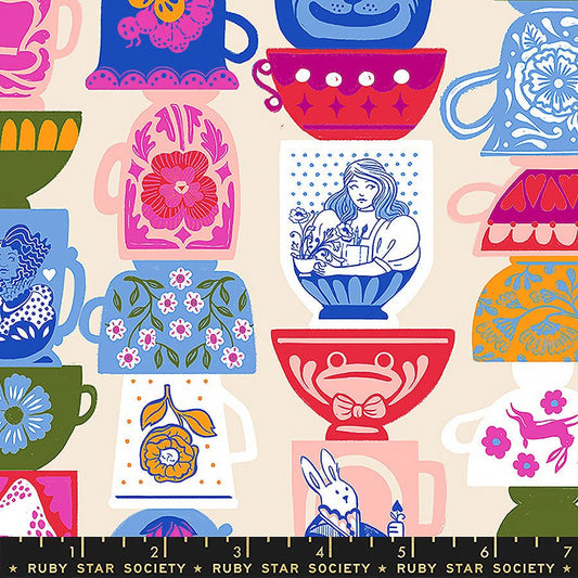 Hello Alice Tea Party Shell - Ruby Star Society from Fort Worth Fabric Studio