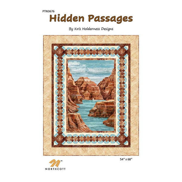 Hidden Passages Quilt Pattern by Kris Holderness - Northcott from Fort Worth Fabric Studio