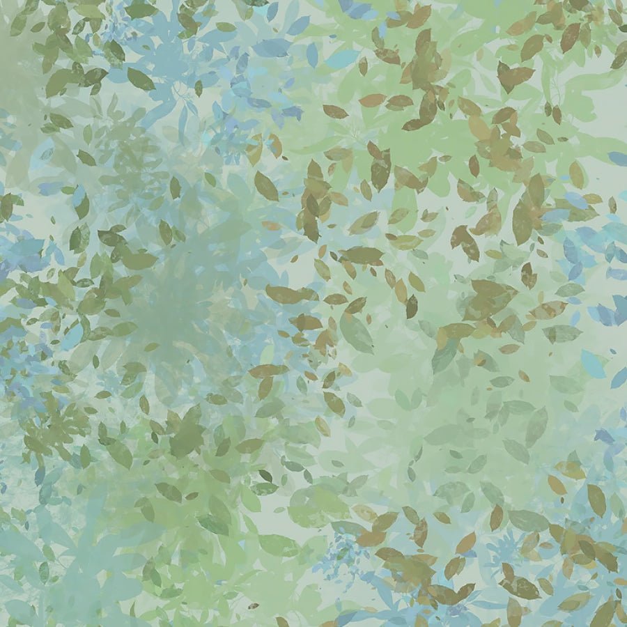 Highlander Leaves Texture Matcha – Remnant 32″ × 44″ - Studio E from Fort Worth Fabric Studio