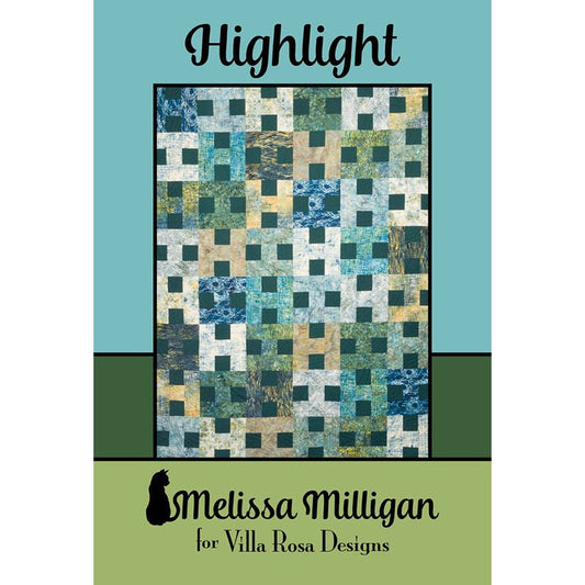 Highlight Quilt Pattern PDF Download - Villa Rosa Designs from Fort Worth Fabric Studio