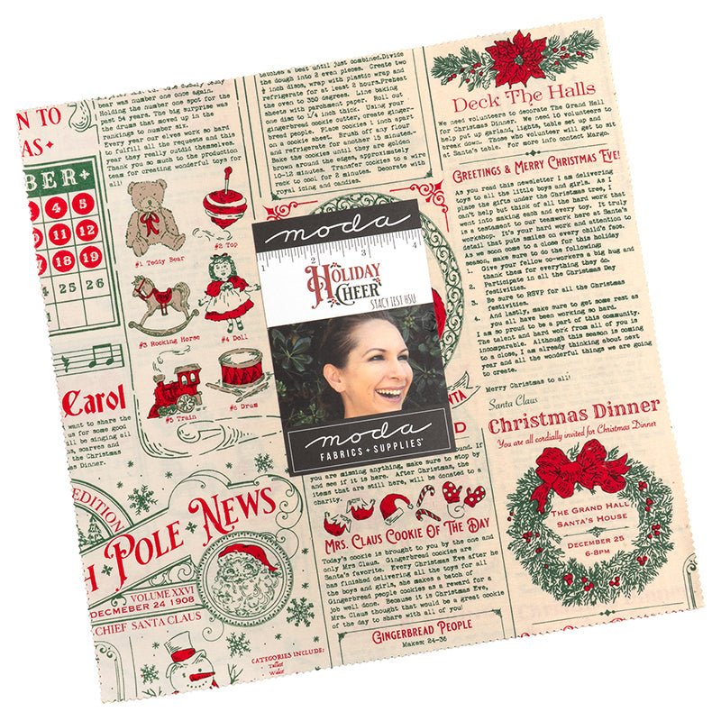 Holiday Cheer Layer Cake - Moda from Fort Worth Fabric Studio