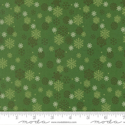 Holiday Cheer Snow Evergreen - Moda from Fort Worth Fabric Studio