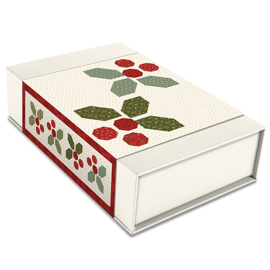 Holly - Day Cheer Runner & Pillow Boxed Kit with Christmas Greetings from Riley Blake - Riley Blake