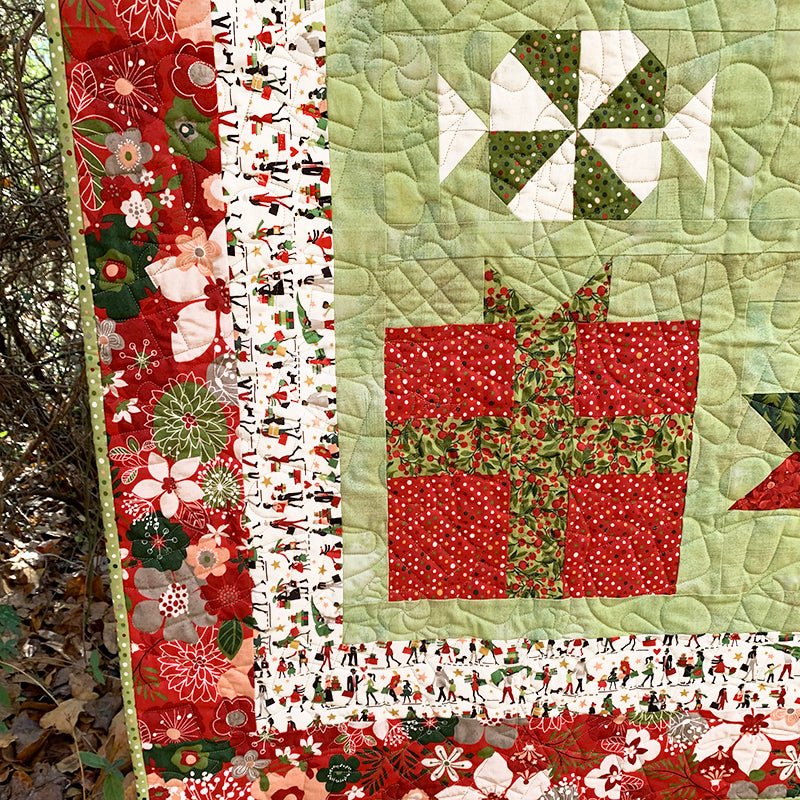 Homemade Holiday Quilt Pattern PDF Download - Fort Worth Fabric Studio from Fort Worth Fabric Studio