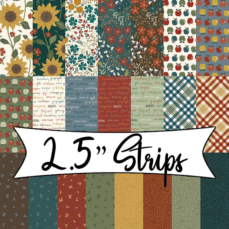 Honeycrisp 2.5" Strips - Windham from Fort Worth Fabric Studio