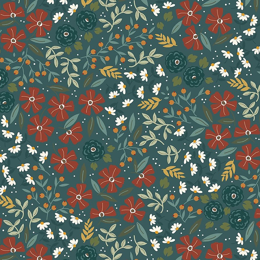 Honeycrisp Efflorescent Spruce - Windham from Fort Worth Fabric Studio