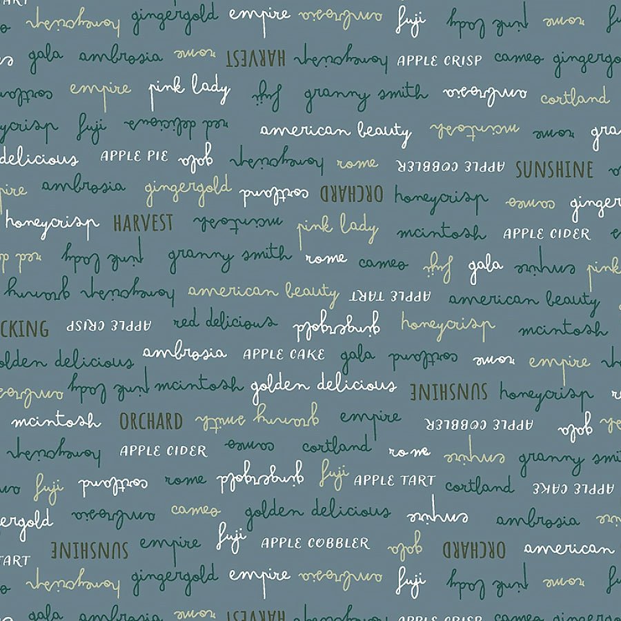 Honeycrisp Orchard Delights Frost - Windham from Fort Worth Fabric Studio