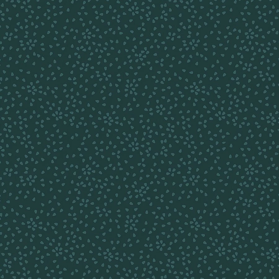 Honeycrisp Speck Deep Teal – Remnant 26″ × 44″