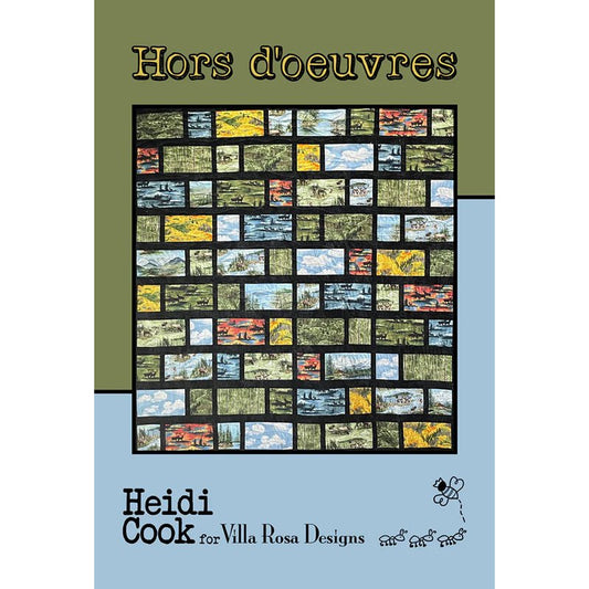 Hors D'oeuvres Quilt Pattern PDF Download - Villa Rosa Designs from Fort Worth Fabric Studio