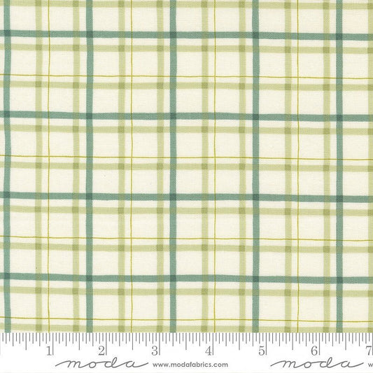 I Love Fall Most Of All Checks & Plaids Warm White – Remnant 31″ × 44″ - Moda from Fort Worth Fabric Studio