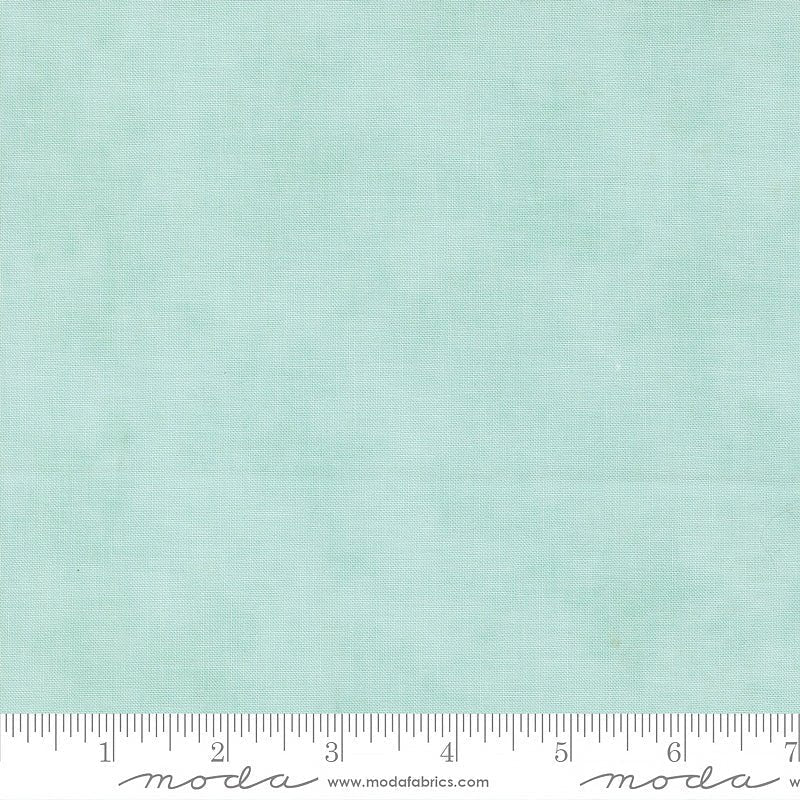 I Love Fall Most Of All Shaded Solid Aqua – Remnant 42″ × 44″ - Moda from Fort Worth Fabric Studio