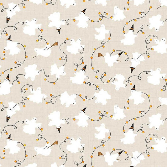 I Made A Boo - Boo Ghosts & Light Bone - Studio E from Fort Worth Fabric Studio