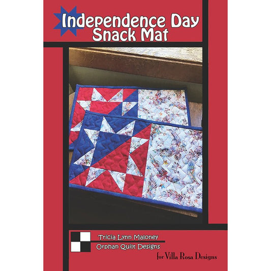 Independence Day Snack Mat Pattern PDF Download - Villa Rosa Designs from Fort Worth Fabric Studio